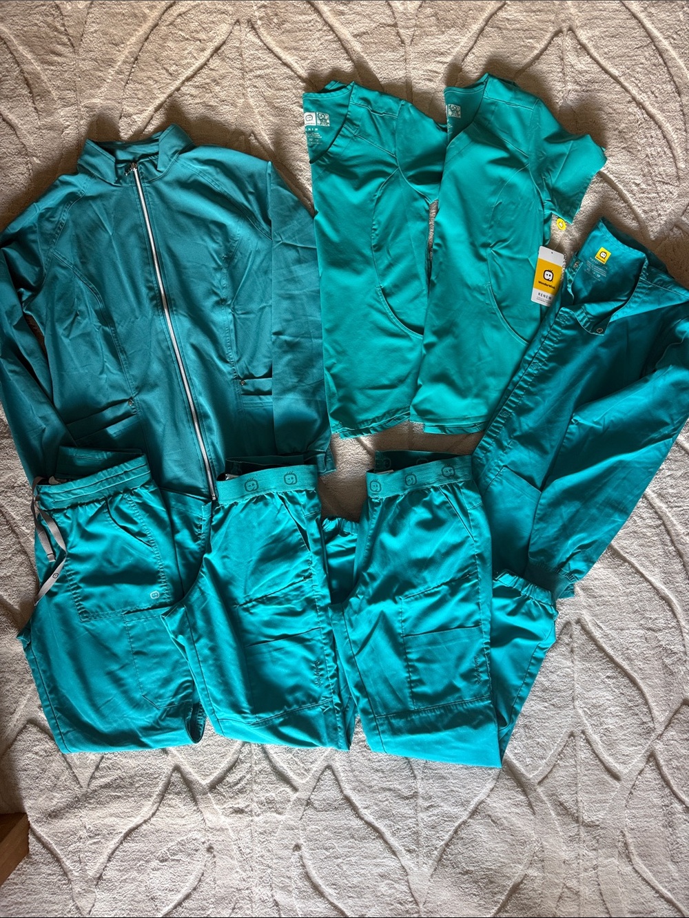 Teal scrub bundle
